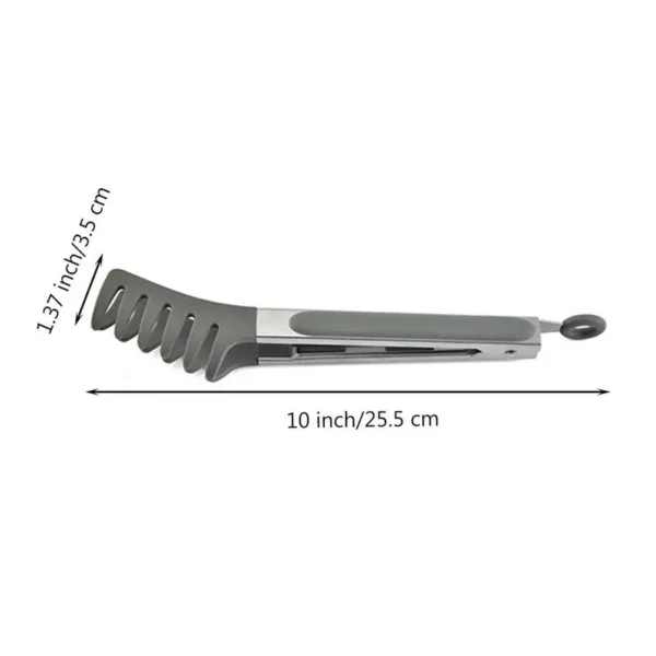 Best 10 Inch Stainless Steel Spaghetti Tong For Serving Food Pasta And Spaghetti Noodles Salad Kitchen And BBQ Tools And Suplies